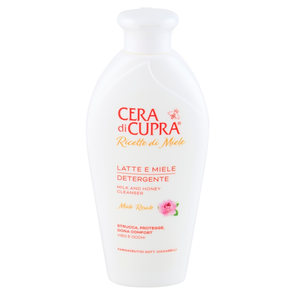 Cera di Cupra Ricette di Miele Latte e Miele Detergente 200 ml